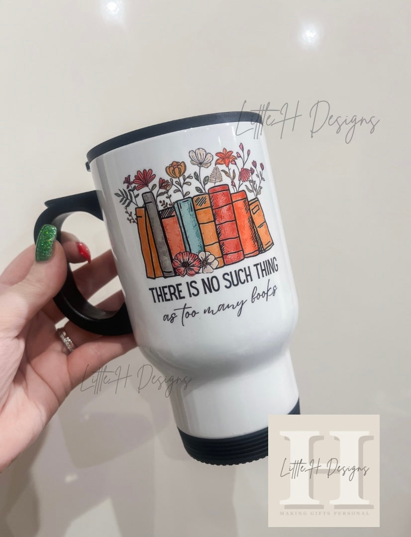 Book Travel Mug