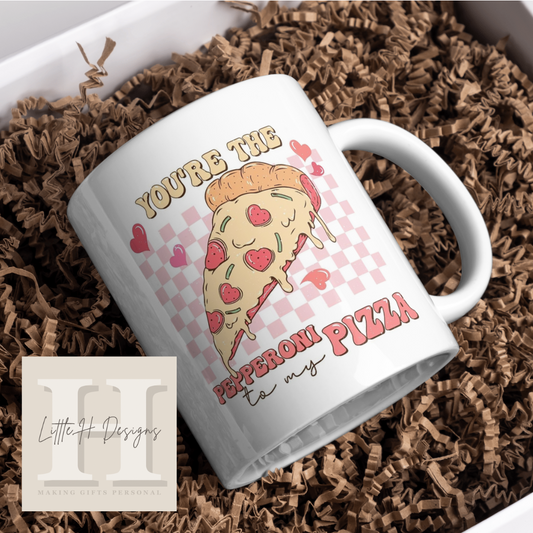 Pepperoni to my Pizza Mug