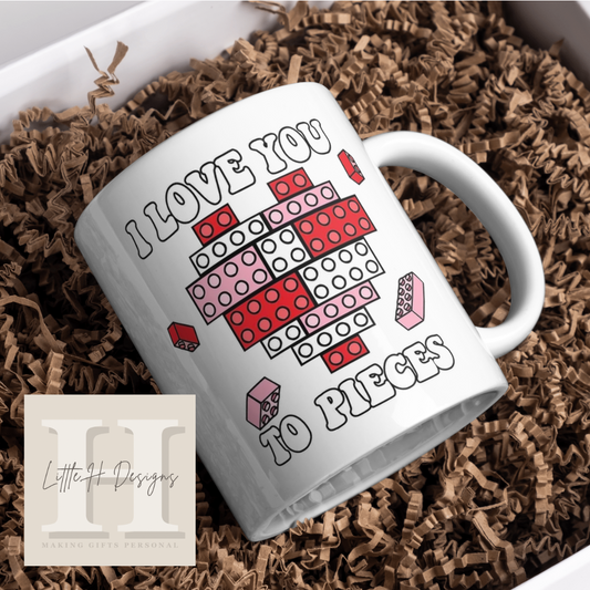 Lego Love Mug