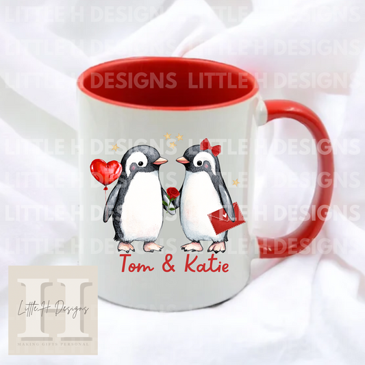 Penguin Couple Mug